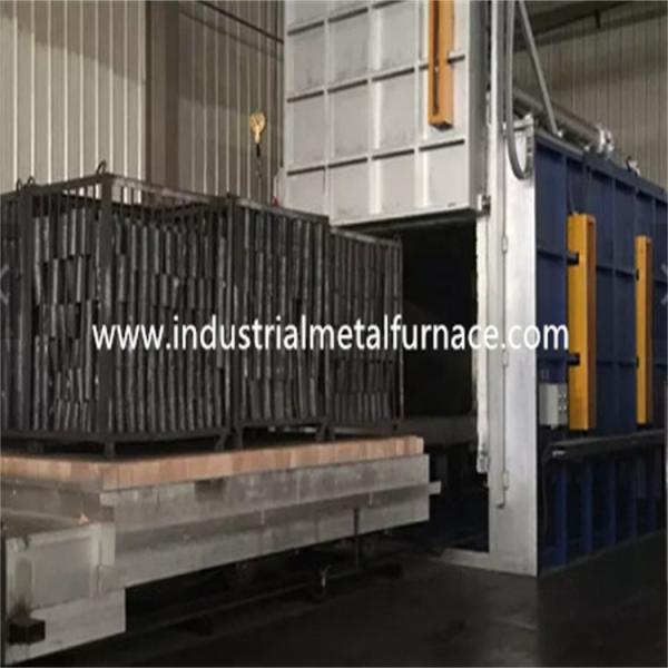 1400℃ Electric Heat Treatment Furnace Car Bottom Furnace For Shafts And Tools