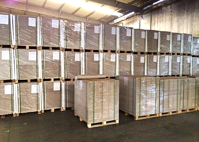 Excellent Stiffness Coated Duplex Board Paper Top White With Grey Back