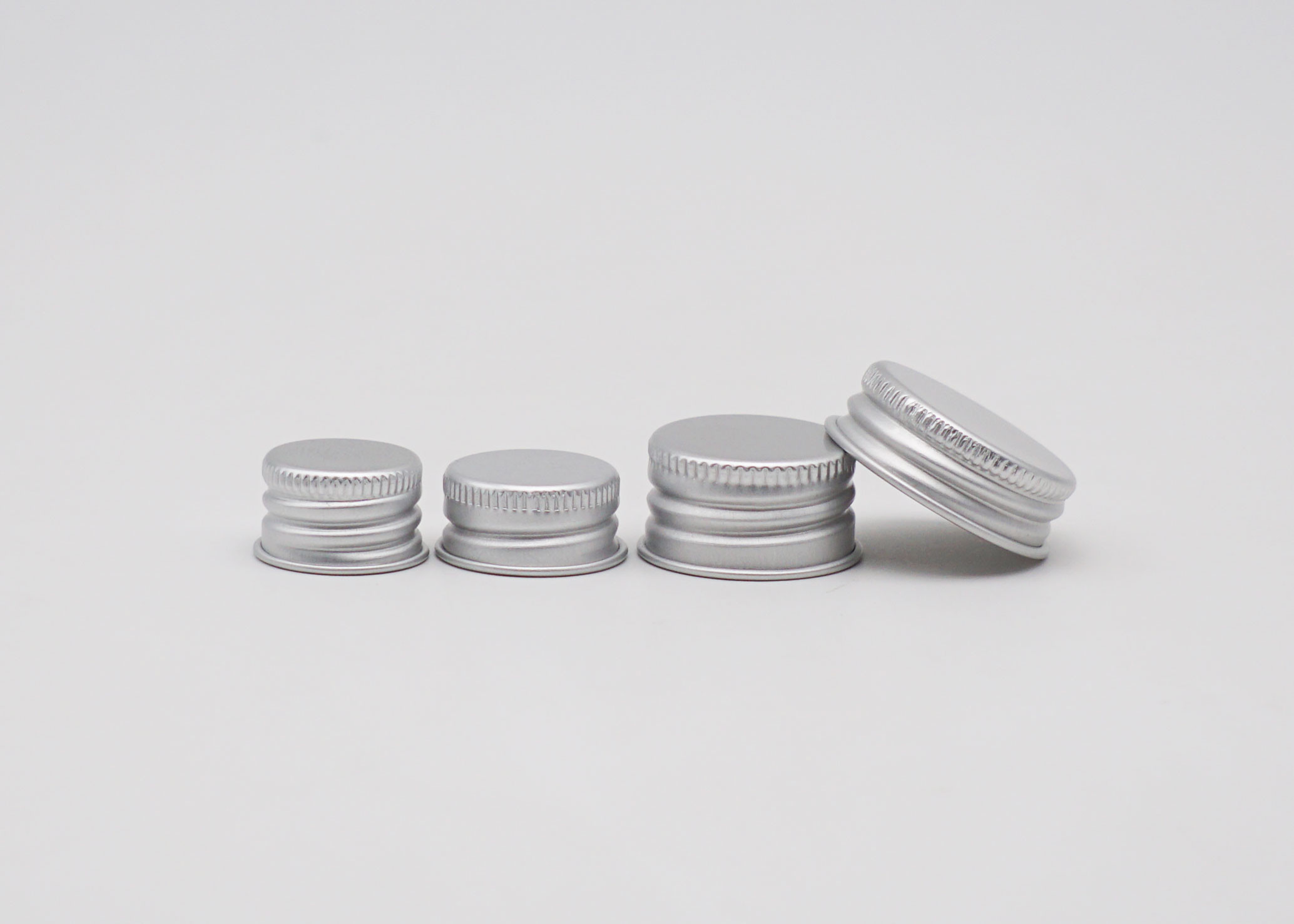 18mm 20mm Aluminum Tamper Evident Screw Cap Screw Thread Aluminum Pilfer Proof Cap