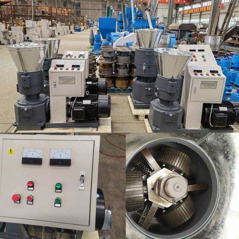 Adjustable 12mm Wood Pellet Mill Wood Pellet Machine Biomass Pellet Mill Line