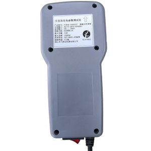 Portable power meter analyzer with illumination, current voltage power factor