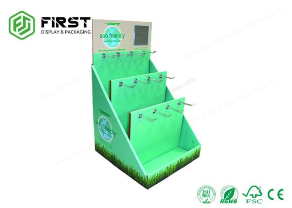 Customized Color Print Advertising Portable Corrugated PDQ Cardboard Counter