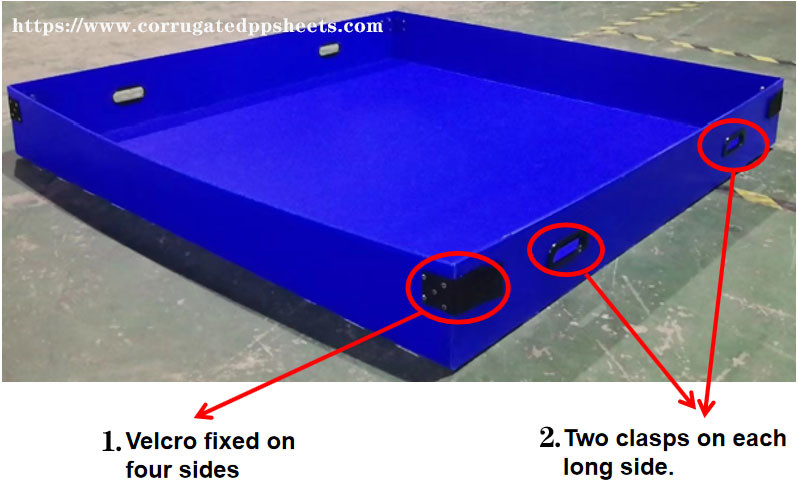 Correx Plastic Pp Corrugated Layer Pad Waterproof Flat Surface Reusable