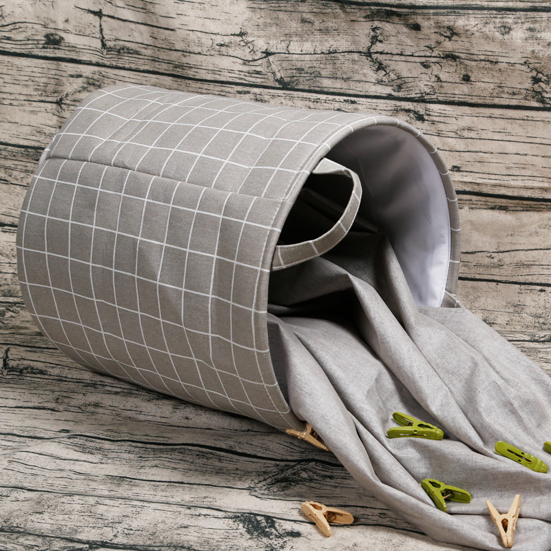 Puting Foldable washing laundry clothes basket toy storage bag large box customized EVA basket small