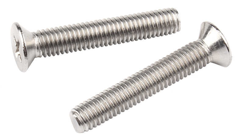 Customized Cross Recessed Screws M8 M10 Countersunk Flat Head Screws