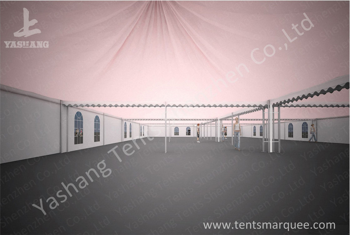 Beautiful Transparent Luxury Wedding Tents For Hire Clear Span Fabric Structures