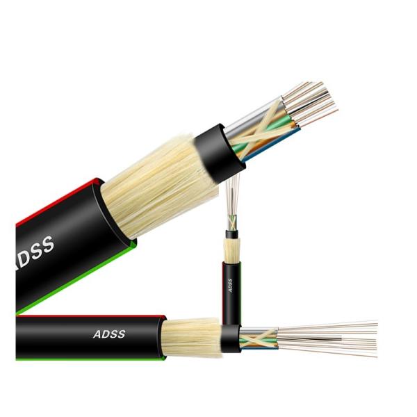 96 ADSS strand fiber optic cable fiber optic cable Excellent Lightning