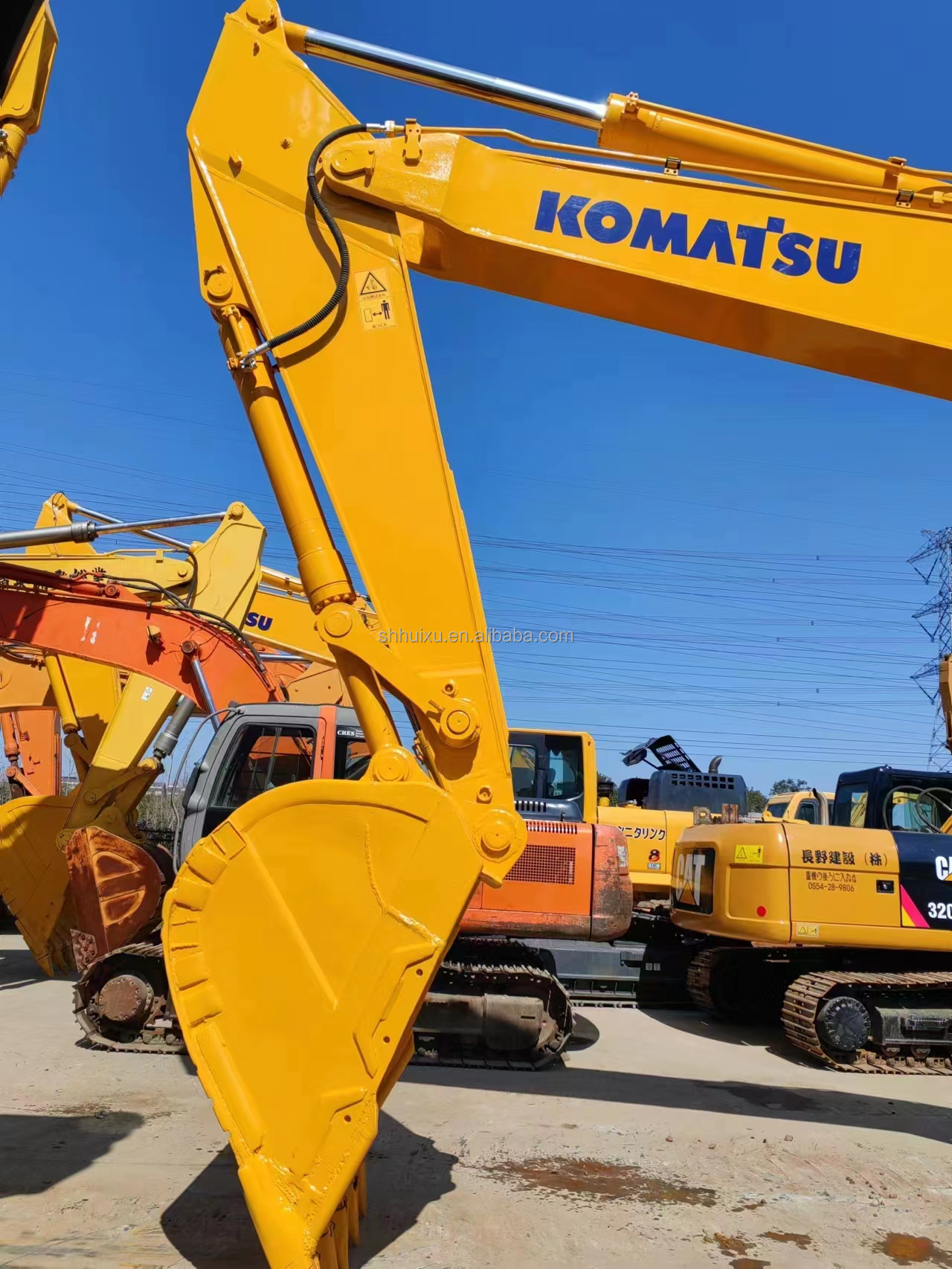 Used komatsu pc 400 excavator in good condition, Second hand komatsu pc400 fairly used excavator for sale.