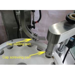 Full Automatic 10~1000g Monoblock Powder Filling And Capping Machine