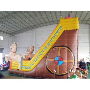 Merry-go-round Inflatable Slide (CYSL-07)