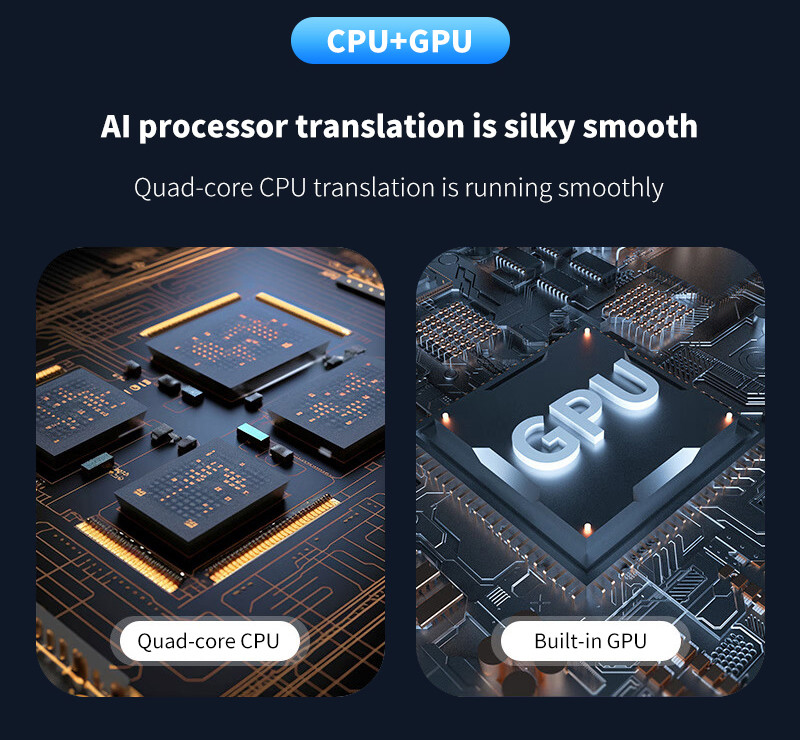ODM Instant Voice Translator recorder with Photo and Text Translation