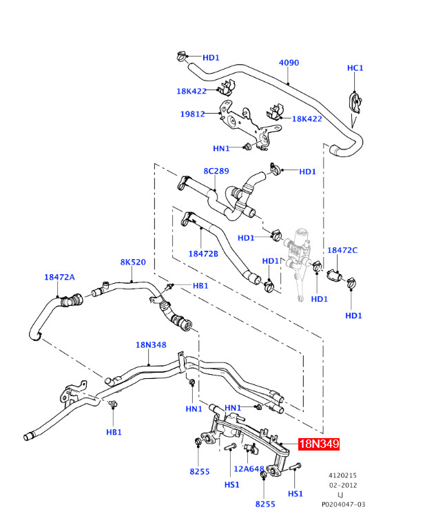 OEM LR018273AL AJ813849 LR077042 COOLING SYSTEMS FOR LAND ROVER JAGUAR XJ