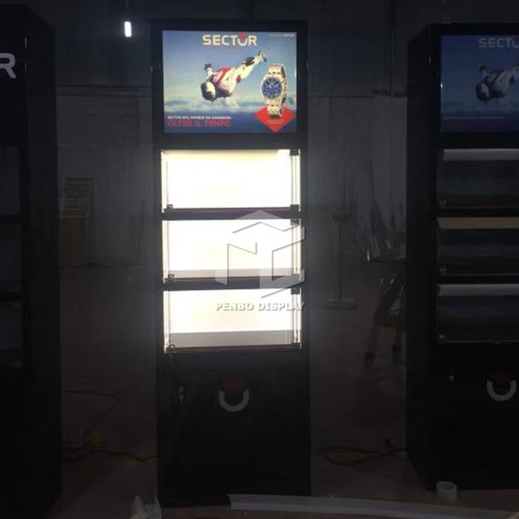 Cartier Watch Display Showcase Counter 8mm Ultra White Tempered Glass