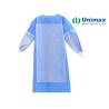 Buy cheap Blue Reinforced SMS 45gsm Disposable Surgical Gowns from wholesalers
