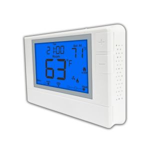 China Coiiwsei Blue LCD Display Intelligent Temperature Controller for Indoor in Hotels and Houses on sale