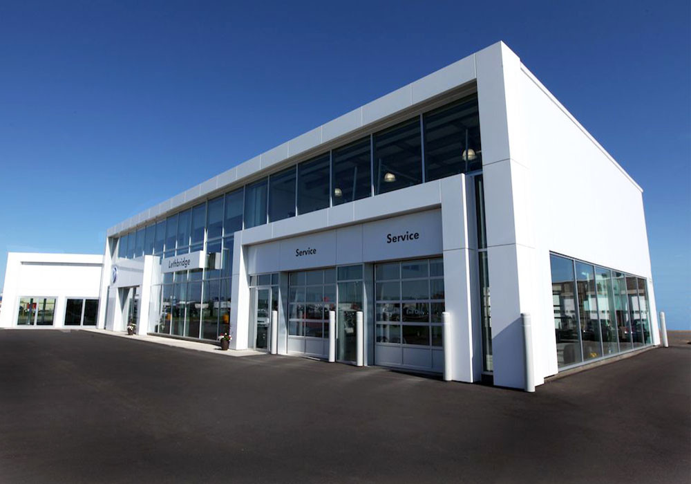 Q355b Prefab Commercial Retail Buildings Steel Structure Automobile Exhibition Hall Sales Hall