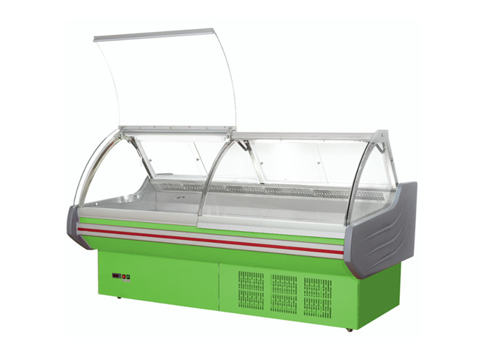 Adjustable Door Meat Deli Display Refrigerator Cooked Food Display Cabinets
