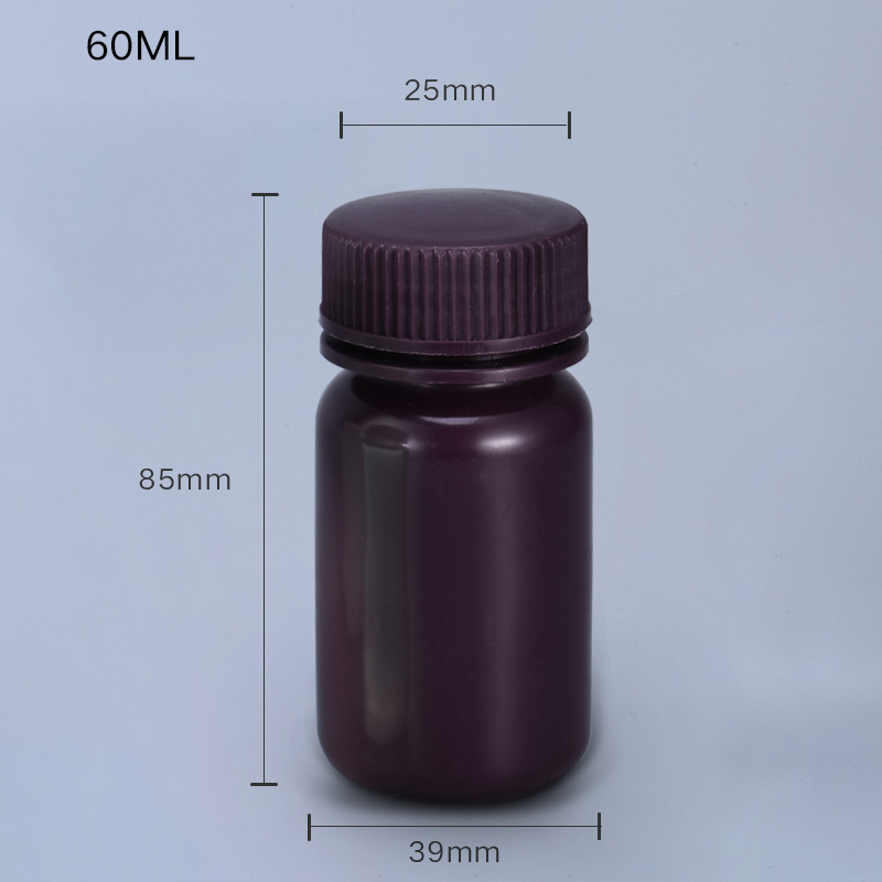 1L Transparent PP Thicken Plastic Chemical Reagent Lab Leakproof Bottles with Screw Lid