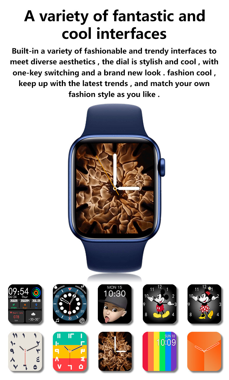 T500+ Plus Weather Forecast Series 6 Smartwatch Bluetooth Call
