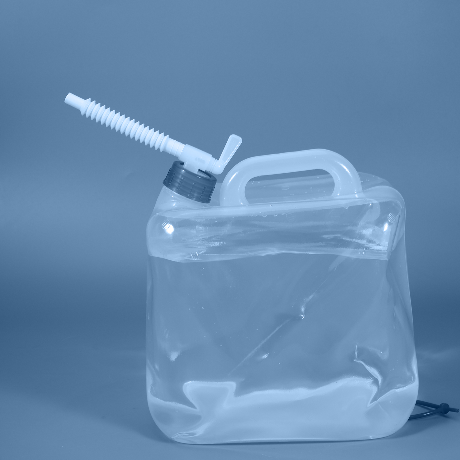 Sample Supplied Semi Collapsible Jerry Can With Telescopic Tube For Water Storage Easy