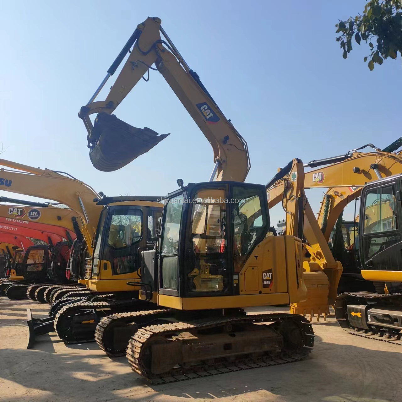 Used cat mini excavator price cat 307.5 306e 307308 crawler digger for sale