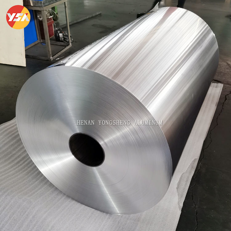 8006 7 - 60 Micron Aluminium Jumbo Roll Household Aluminum Foil for Fast Food