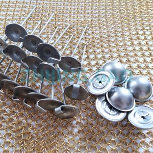 China SS304 Lacing Anchor For Reusable Insulation Pad on sale