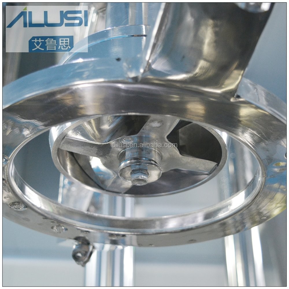 Cream Making Machine Hydraulic Homogenizer High Shear Mixer Vacuum Emulsifying Machine to Make Facial