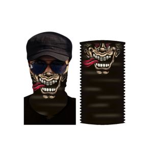 China Man Jogger Head 100% Polyester Neck Tube Bandanas on sale