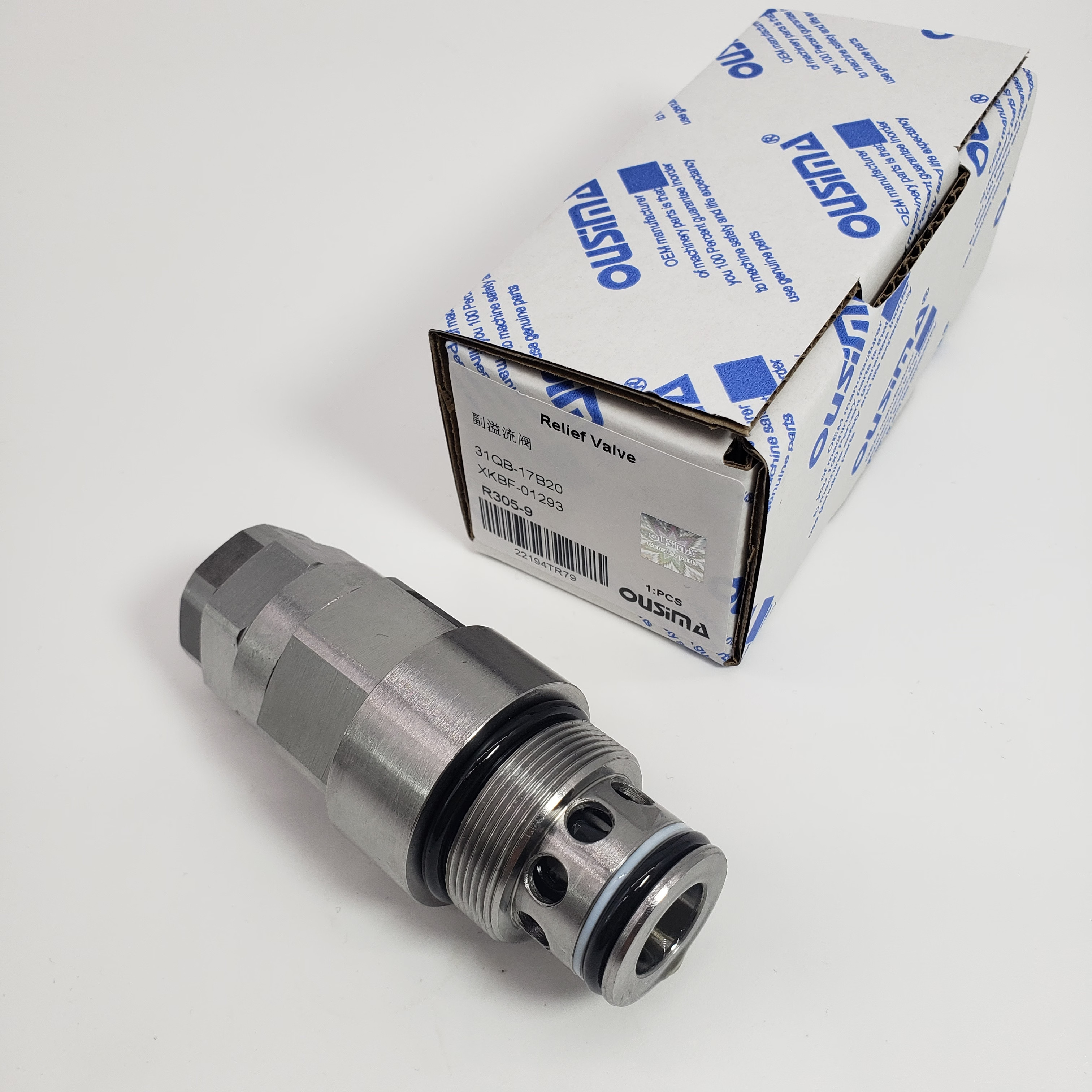 31QB-17B20 XKBF-01293 Relief Valve For Hyundai R305-9T R305-7