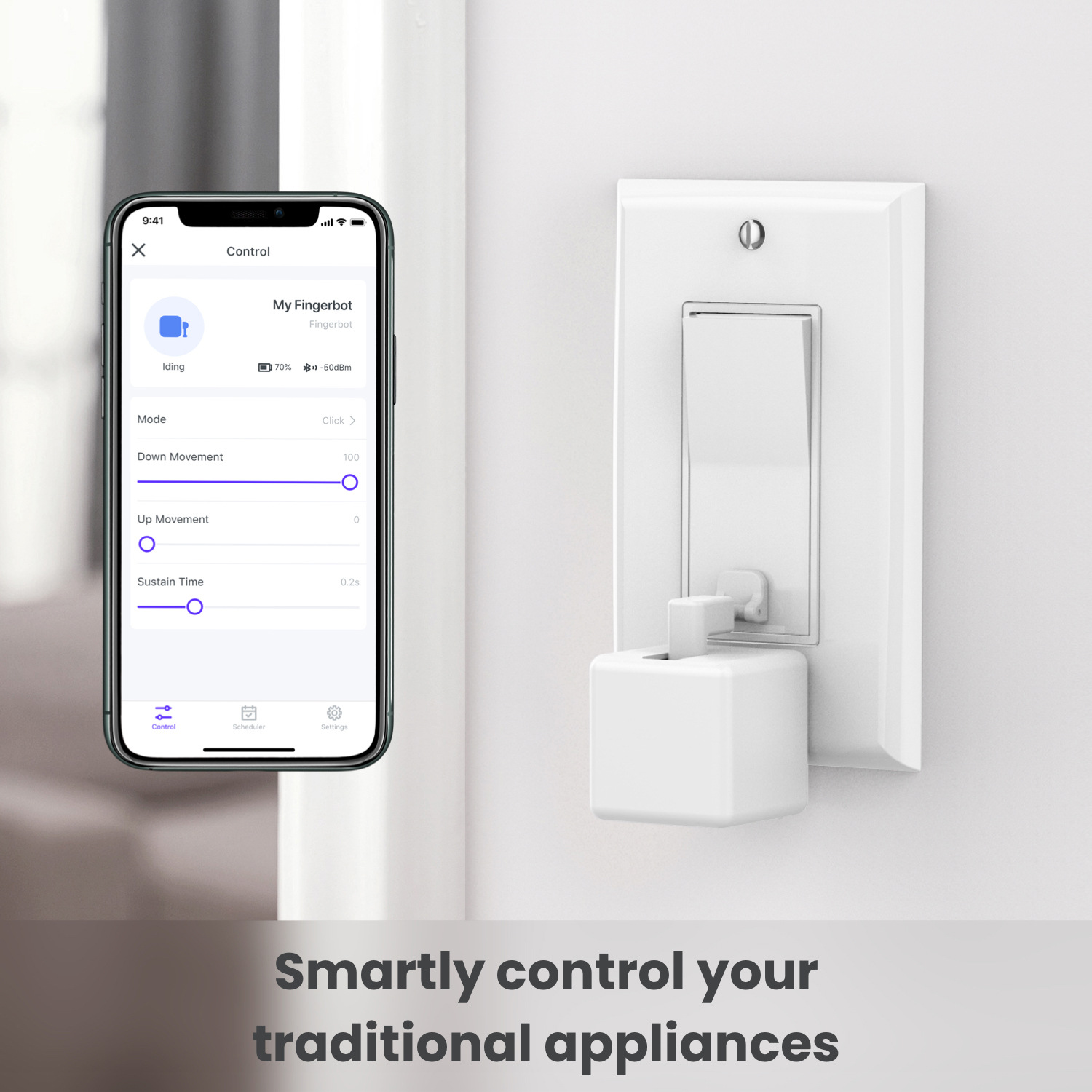 Tuya Switchbot Fingerbot LED Light Spare Parts With Alexa Google Home