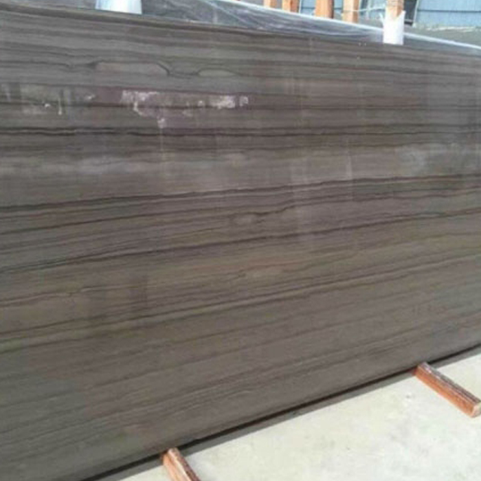 China good quality practical grey wood grain marble