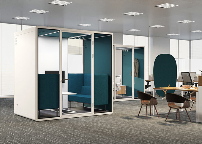 Support Installation Of Various Devices Office Pods For Exhibition Showing Accessories Soundproof