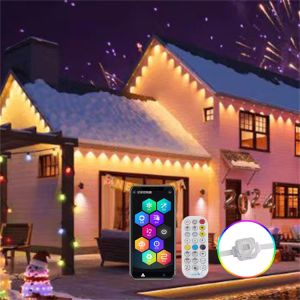 Exterior 20mm RGBW LED Eave Lights with Wifi and Remote Control Support