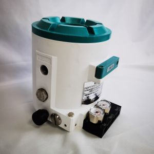 smart valve positioner single acting angular stroke exposion-proof with pressure gauge set