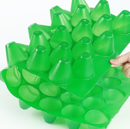 60 Cells Pp Vegetalble Plastic Seed Starting Trays Cold Resistant Portable