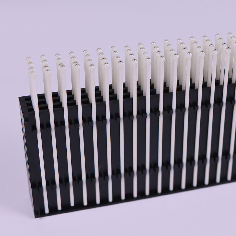 Compact And Flexible Adhesive Silicone Gel Sticky Cleanroom Swab With Soft Head