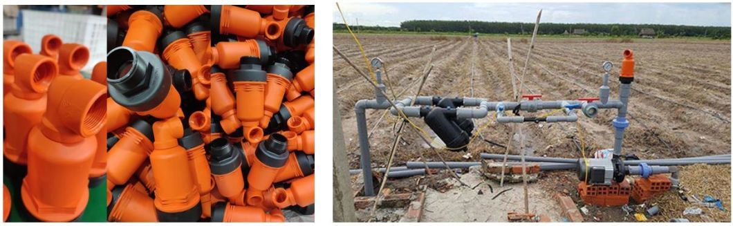 Factory Supply Plastic Agriculture Air Release Evacuation Valve for Irrigation Equipment