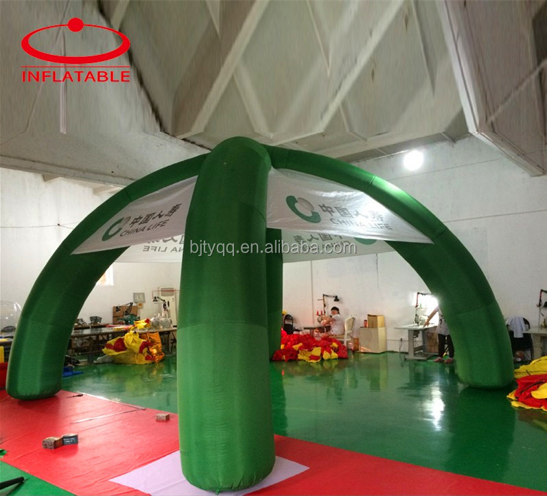 Manufacturer Wholesale Camp Event Exhibition Inflatable Spider Tent with Advertising Printing