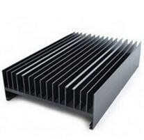 China Rectangle Shape Aluminum Stamping Parts of Fin Heatsink LED Cooling on sale