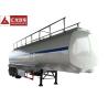 Buy cheap 45CBM Tank Capacity Fuel Tank Trailer 3 Axle Square Round Shape Durable from wholesalers