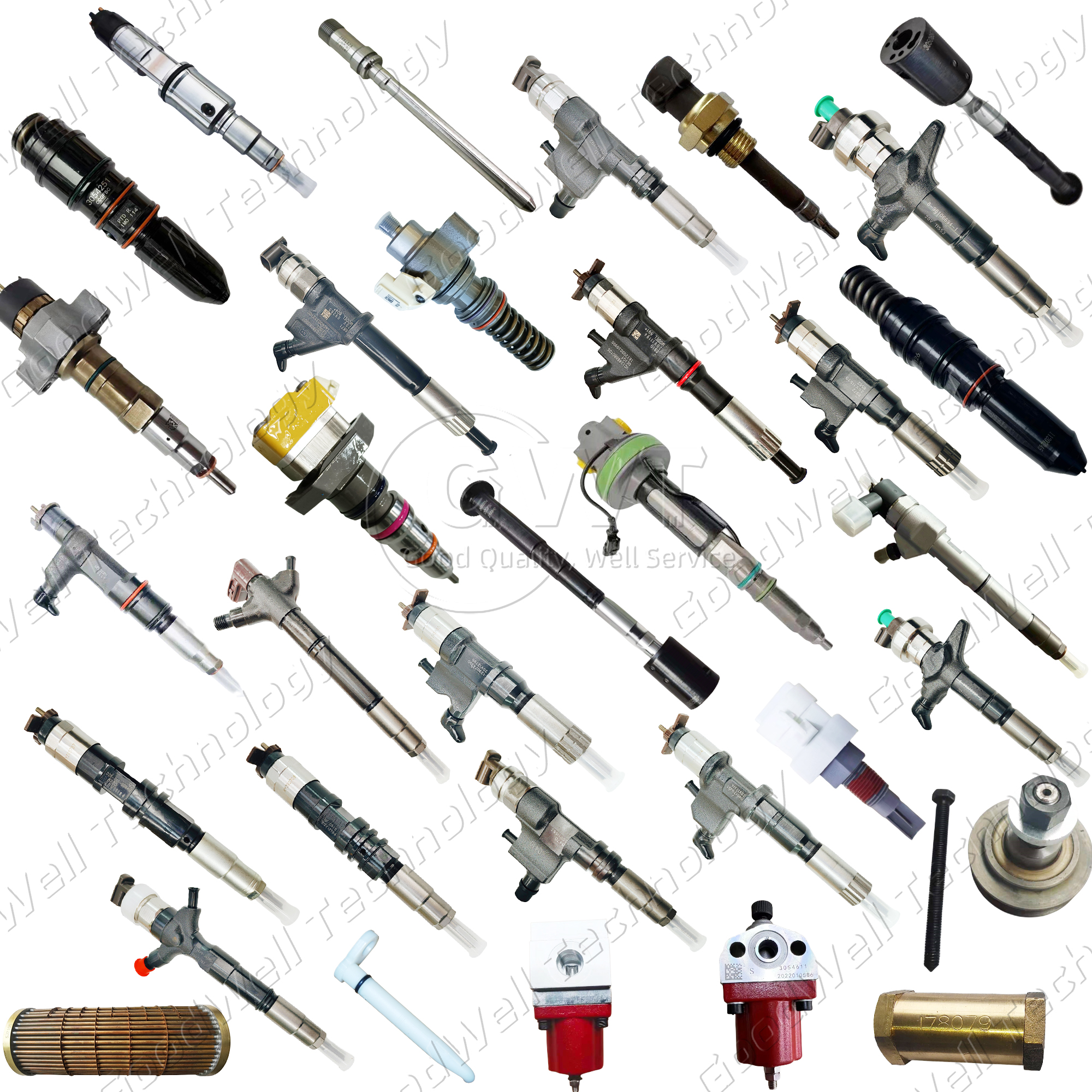 Genuine Common Rail Diesel Fuel Injection System 5237466 4991752