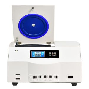Laboratory-Grade Refrigerated Centrifuge With 30 Programmable Memory Programs
