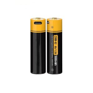 USB Rechargeable Lithium Ion Battery 1.5V 1850mAh 2500mAh Micro USB Fast