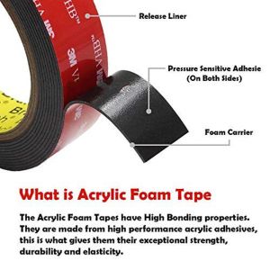 Custom Pressure Sensitive VHB Adhesive Tape / Dot / Pad