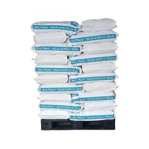 Long Lasting Solvent Based Solid Acrylic Resin For Screen Printing Ink In Glass