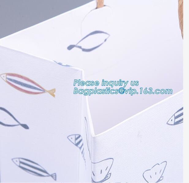 Luxury paper bags with handles Different Sizes,250gsm art paper shopping carrier bag custom printing with handle rope