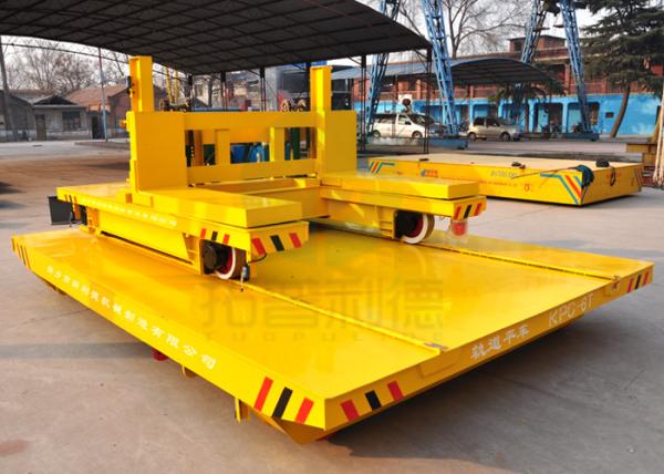 Wide Gauge Electric Ferry Rail Traverser Industrial Rail Transfer Cart For Bay