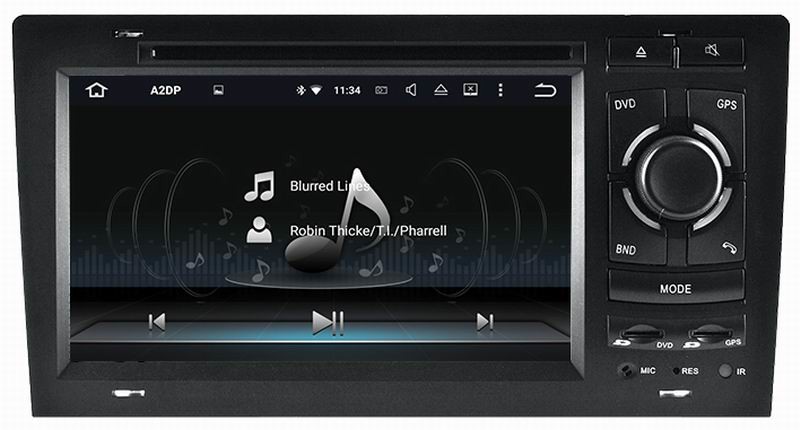 Ouchuangbo car dvd gps navigation multimedia stereo for Audi A8 1994-2003 with HD 1080P video android 7.1 system