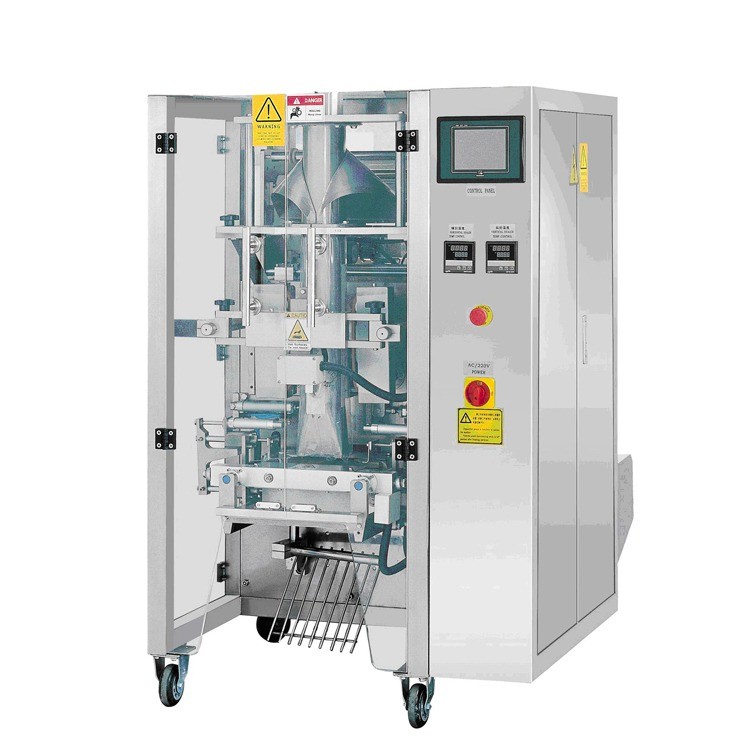Adopting PLC 520mm Film Width Automatic Grain Packing Machine 500g 1kg